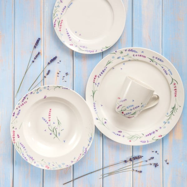 Serviciu de masă 12 buc. din porțelan Provence – Tescoma-image-2