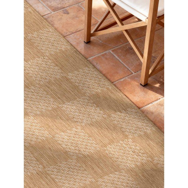 Covor tip traversă pentru interior și exterior crem/în culoare naturală 80x200 cm Haringey Dorothy – Ted Baker-image-3