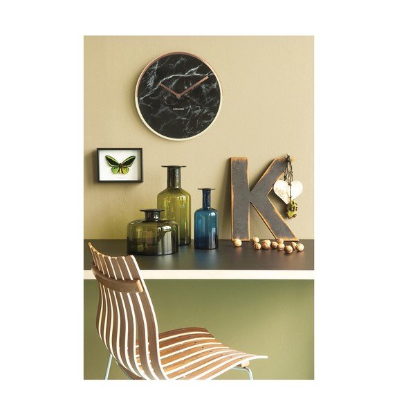 Ceas de perete Karlsson Marble Delight Copper-image-2