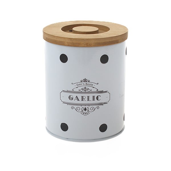 Recipient din metal pentru ceapă și usturoi – Dakls