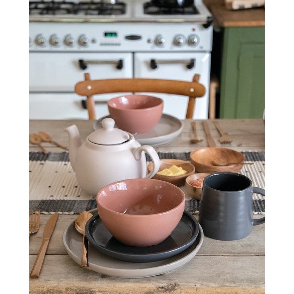 Bol din ceramică roz Mikasa Serenity, ø 15 cm-image-2