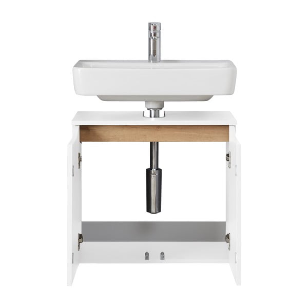 Dulap fără chiuvetă alb scund/suspendat 60x53 cm Set 857 – Pelipal-image-3