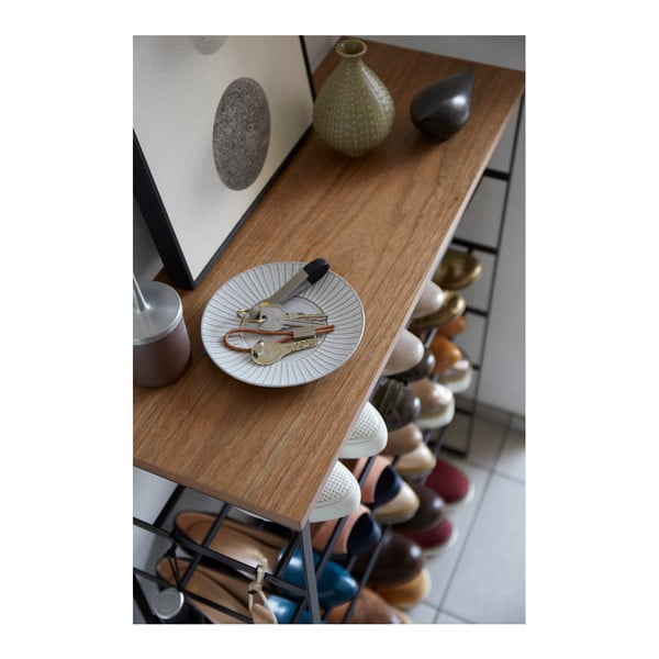 Pantofar negru din metal Tower – YAMAZAKI-image-3