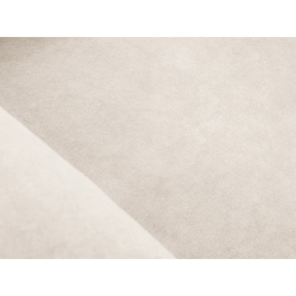 Colțar bej cu tapițerie din catifea Erin – Micadoni Home-image-1