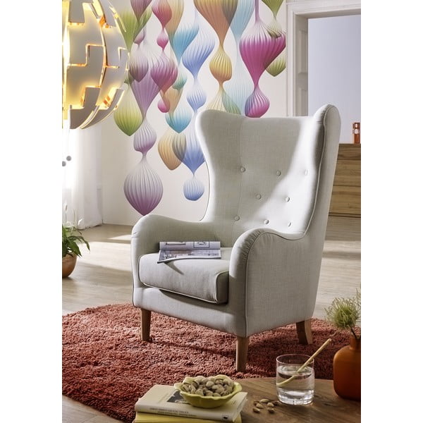 Fotoliu Max Winzer Miriam Linen, gri-image-1