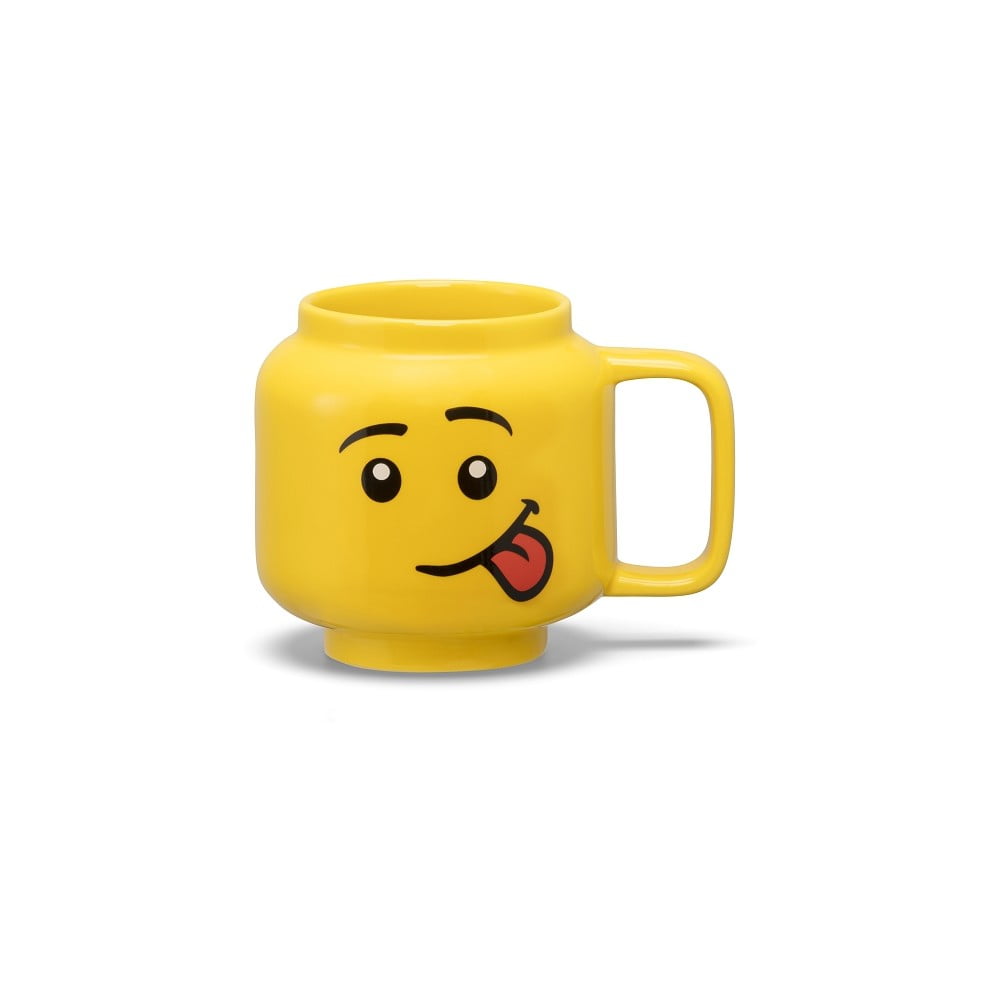Cană pentru copii galben din ceramică 255 ml Head – LEGO®