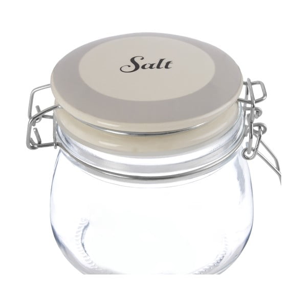 Recipient din sticlă pentru sare Grocer – Premier Housewares-image-1