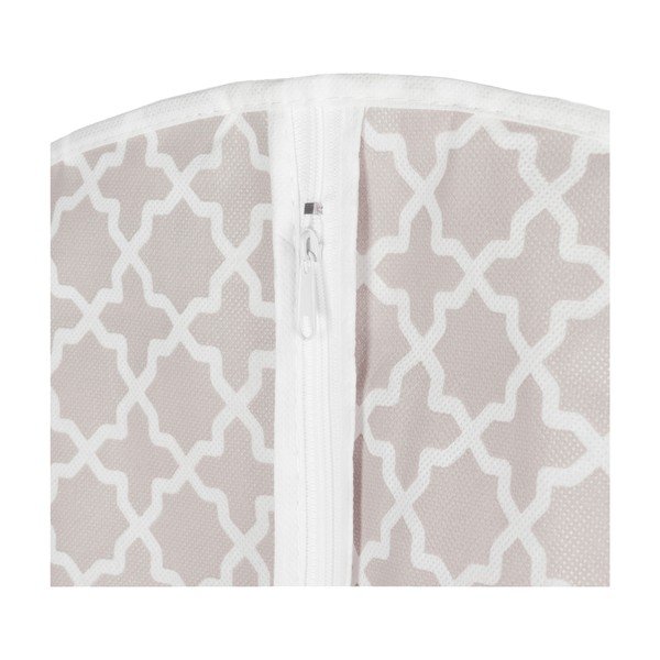 Husă de protecție pentru haine de agățat Compactor, lungime 100 cm, bej-image-3