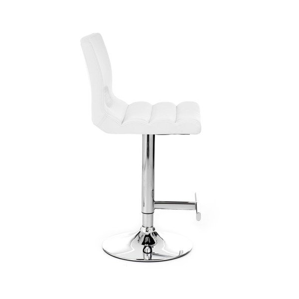Scaun de bar Tomasucci Sem, alb-image-1