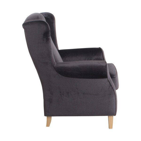 Fotoliu Max Winzer Lorris Velour Anthracite, gri antracit-image-3