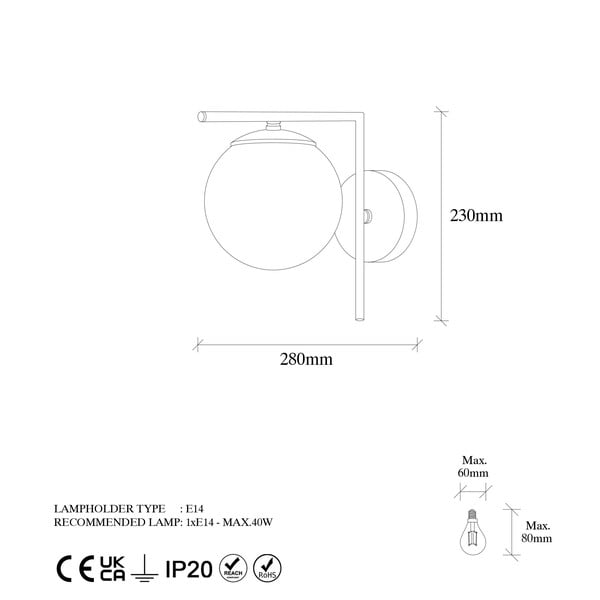 Aplică de perete aurie ø 15 cm Antique – Opviq lights-image-4