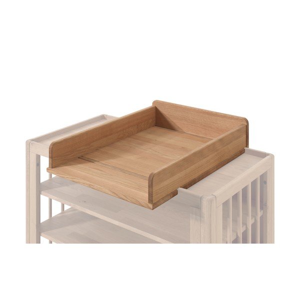 Masă de înfășat în culoare naturală din lemn de stejar Forrest – Vipack-image-1
