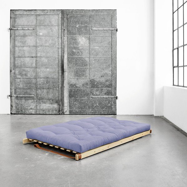 Canapea extensibilă Karup Jump Natural/Blue Breeze-image-1