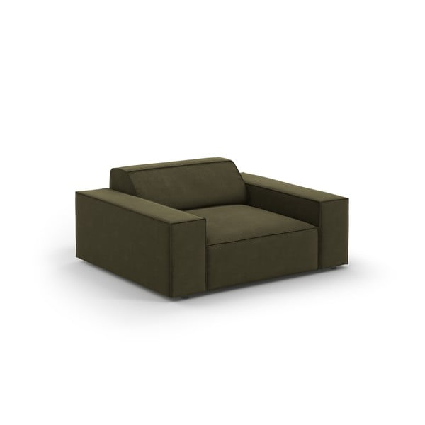 Fotoliu verde cu tapițerie din catifea Jodie – Micadoni Home-image-4