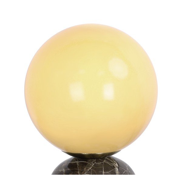 Veioză maro închis din marmură (înălțime 20 cm) Lazio Sphere – Leitmotiv-image-3