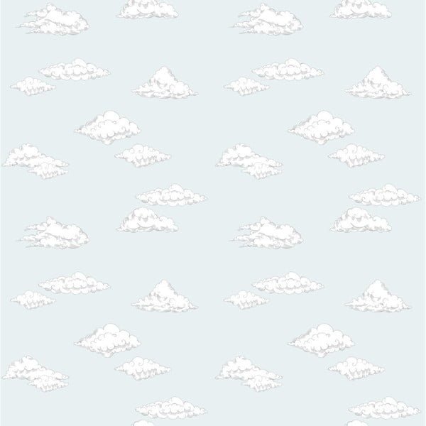 Tapet Dekornik Clouds Blue, 50 x 280 cm
