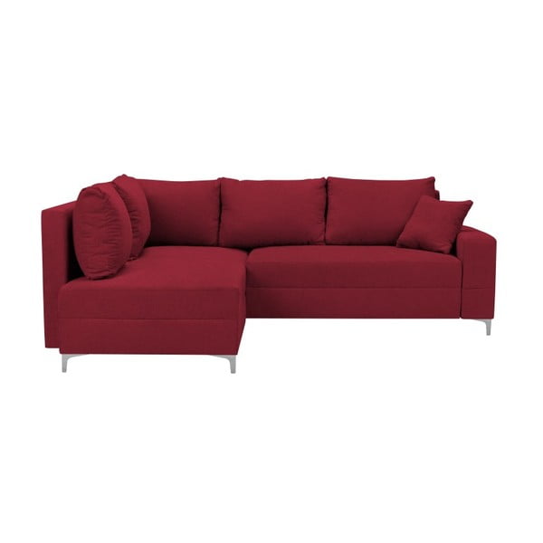 Canapea extensibilă Windsor & Co Sofas Zeta, roşu, partea stângă