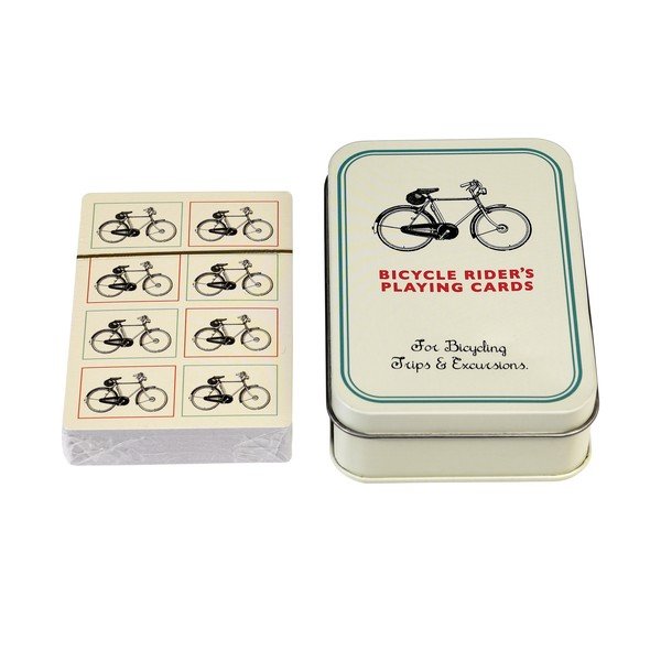 Cărți de joc în casetă de staniu Rex London Bicycle-image-2