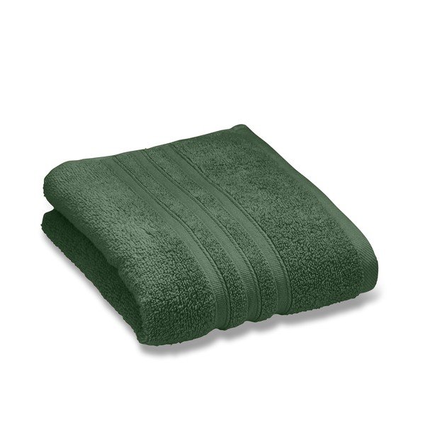 Prosoape verde-închis 2 buc. din bumbac din frotir 90x140 cm Zero Twist – Catherine Lansfield