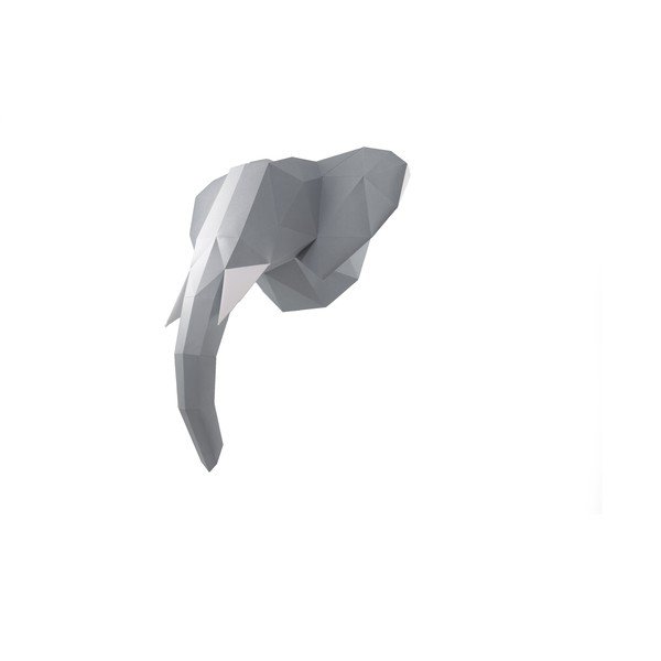 Set creativ de pliere a hârtiei Papertime Elefant, gri-image-2