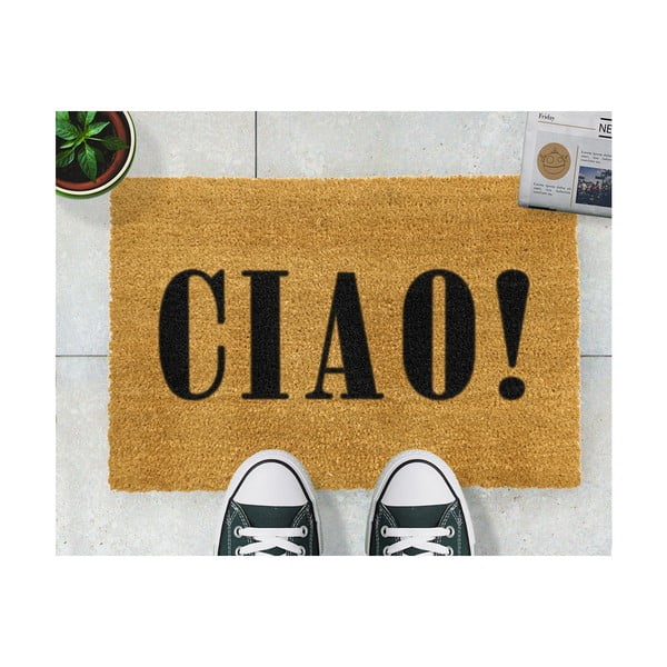 Covor intrare Artsy Doormats Ciao, 40 x 60 cm