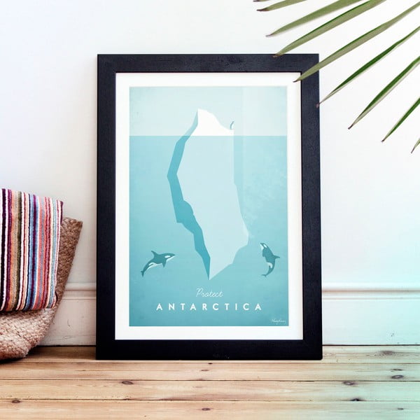 Poster Travelposter Antarctica, A3-image-1