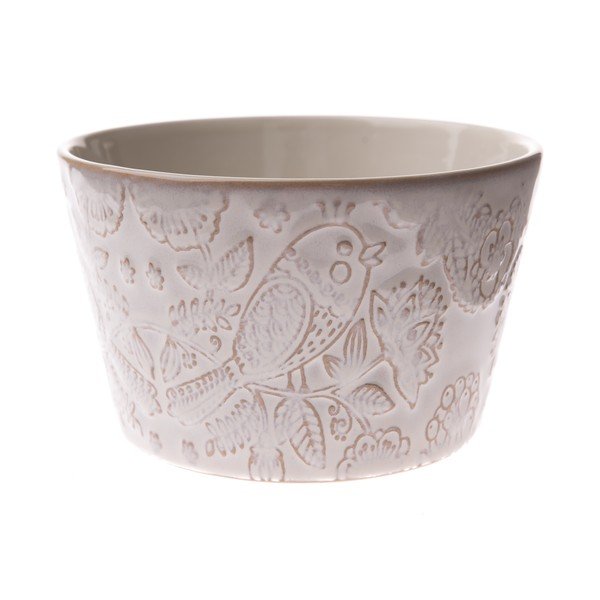 Bol mic crem din ceramică 500 ml Bloom – Dakls