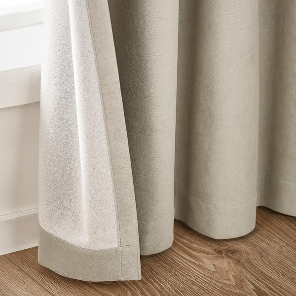 Draperii bej blackout 2 buc. 117x137 cm Wilson – Catherine Lansfield-image-2