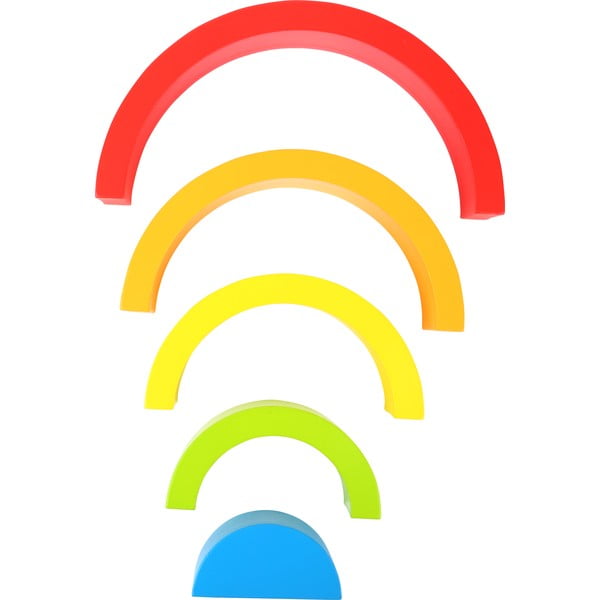 Joc din piese de lemn pentru copii Legler Rainbow-image-2