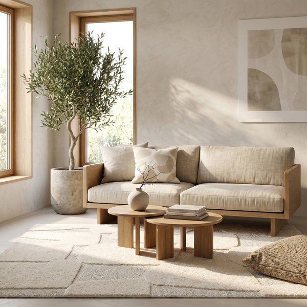 Covor crem 120x170 cm Cairo – ESTE-image-1