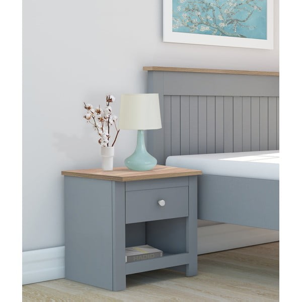 Noptieră gri Emerald – Støraa-image-1