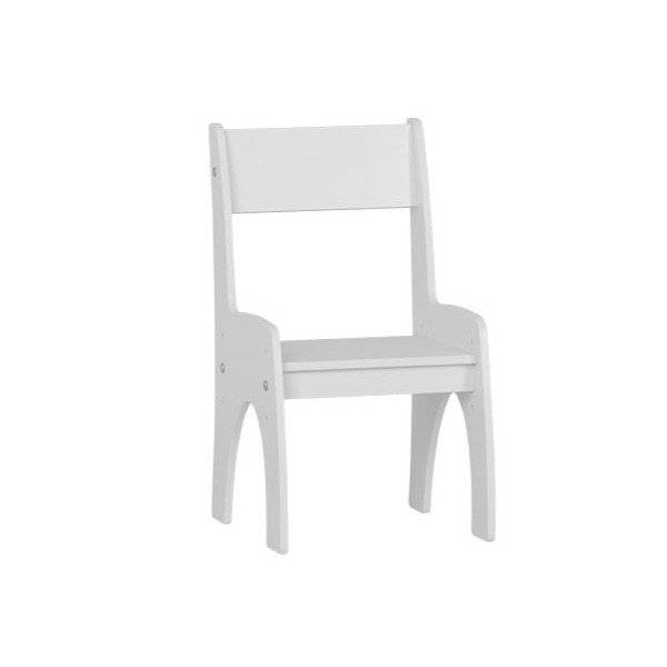 Scaun pentru copii alb Klips – Pinio