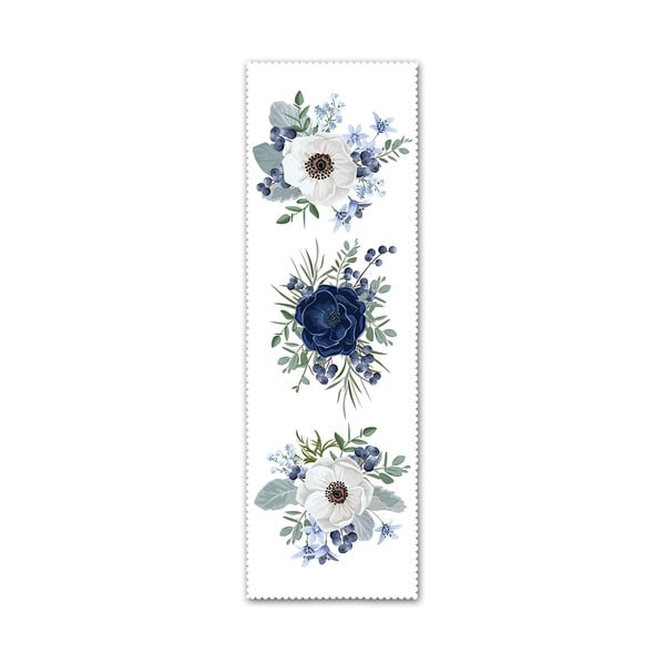 Napron albastru-alb 140x45 cm - Minimalist Cushion Covers