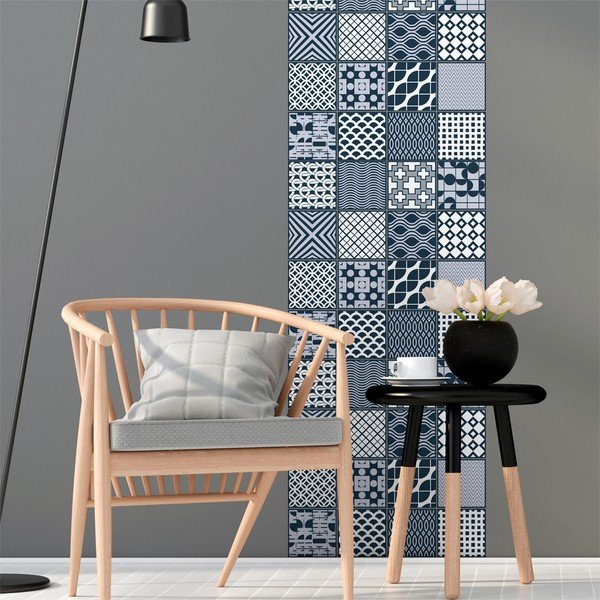 Set 24 autocolante Ambiance Malmo, 90 x 60 cm-image-1
