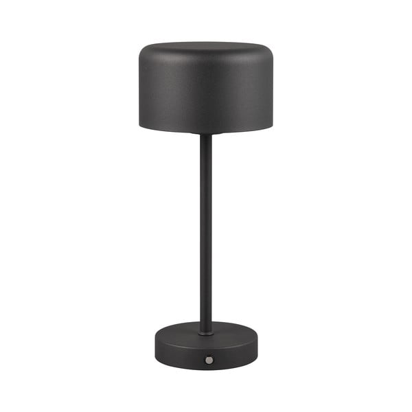 Veioză negru-mat LED cu intensitate reglabilă (înălțime 30 cm) Jeff – Trio