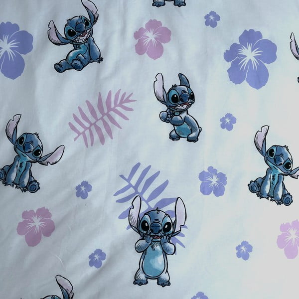 Lenjerie de pat pentru copii din bumbac pentru pat de o persoană 140x200 cm Lilo and Stitch – Jerry Fabrics-image-4