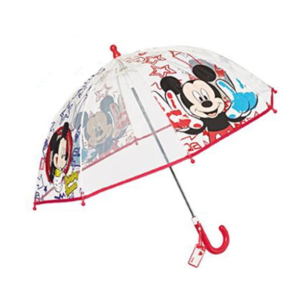 Umbrelă pentru copii Ambiance Mickey Rouge