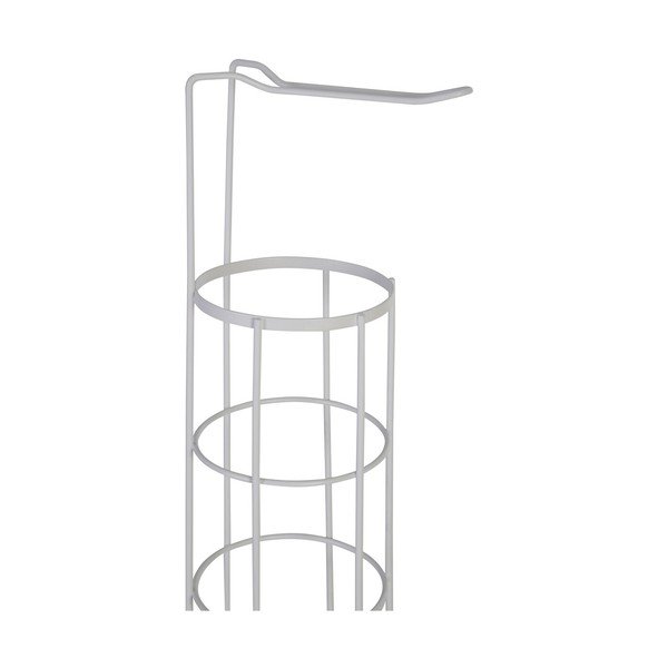 Suport pentru hârtie igienică alb din oțel inoxidabil Linnea – Premier Housewares-image-3