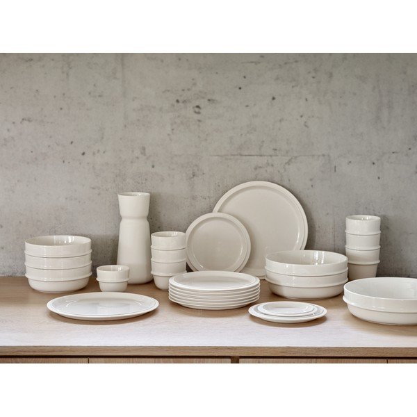 Farfurie crem din porțelan ø 24 cm Eau – Zone-image-4