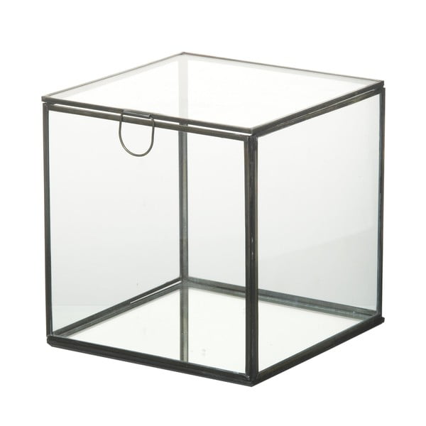 Recipient de sticlă de stocare Parlane Glass, 18 cm