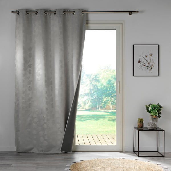 Draperie gri deschis blackout 140x260 cm Lunella – douceur d'intérieur-image-2