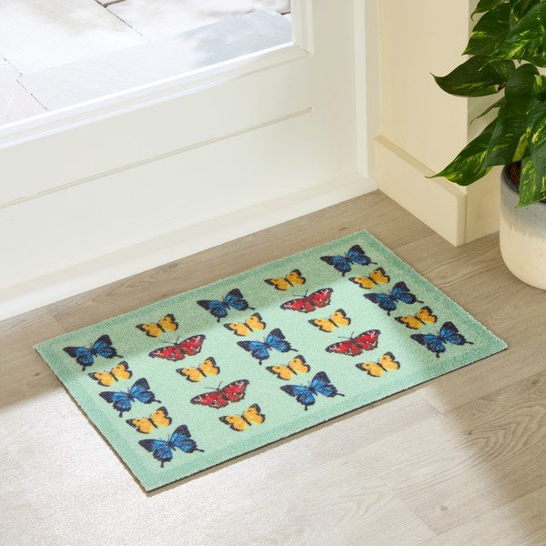 Covoraș de intrare 40x60 cm Butterfly – Artsy Doormats-image-1