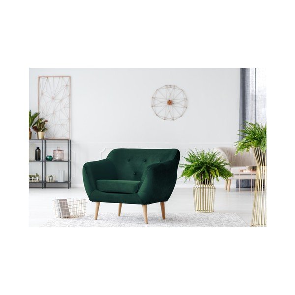 Fotoliu Mazzini Sofas AMELIE, verde-image-3