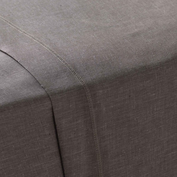 Cearceaf maro închis 180x290 cm Actually – douceur d'intérieur-image-1