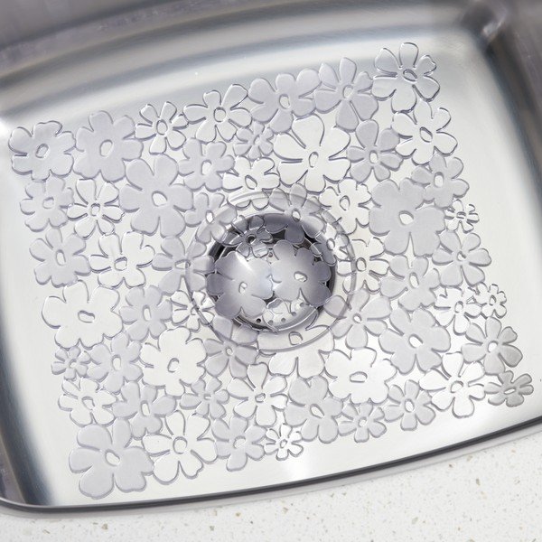 Protecție transparentă pentru chiuvetă iDesign Blumz, 28 x 30,5 cm-image-1