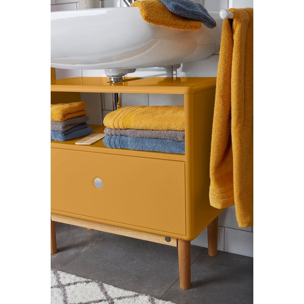 Dulap sub chiuvetă galben muștar 66x45 cm Color Bath – Tom Tailor-image-1