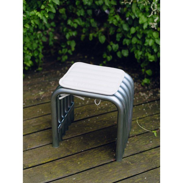 Scaun de grădină argintiu din metal Nokk – noo.ma-image-3