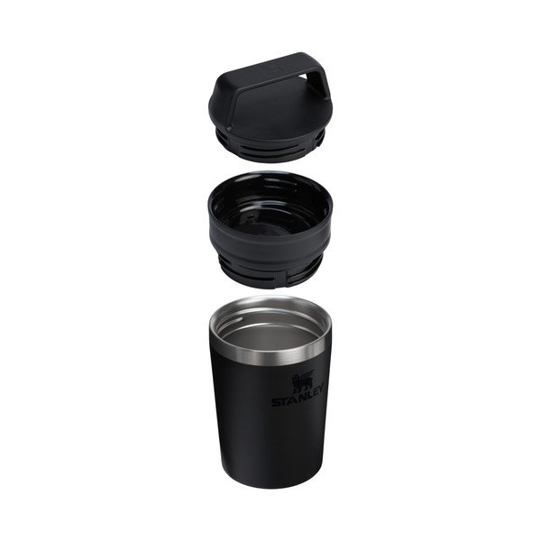 Cană termos neagră din oțel inoxidabil 230 ml Café-To-Go Travel Mug Black 2.0 – Stanley-image-1