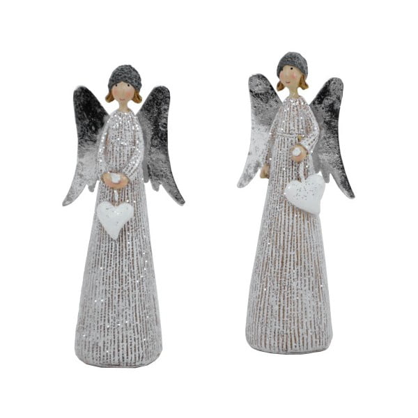 Set 2 figurine decorative de Crăciun Ego Dekor Angels