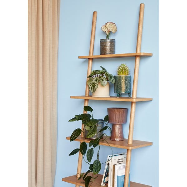 Set 2 ghivece din ceramică Hübsch Pot, violet - maro-image-1